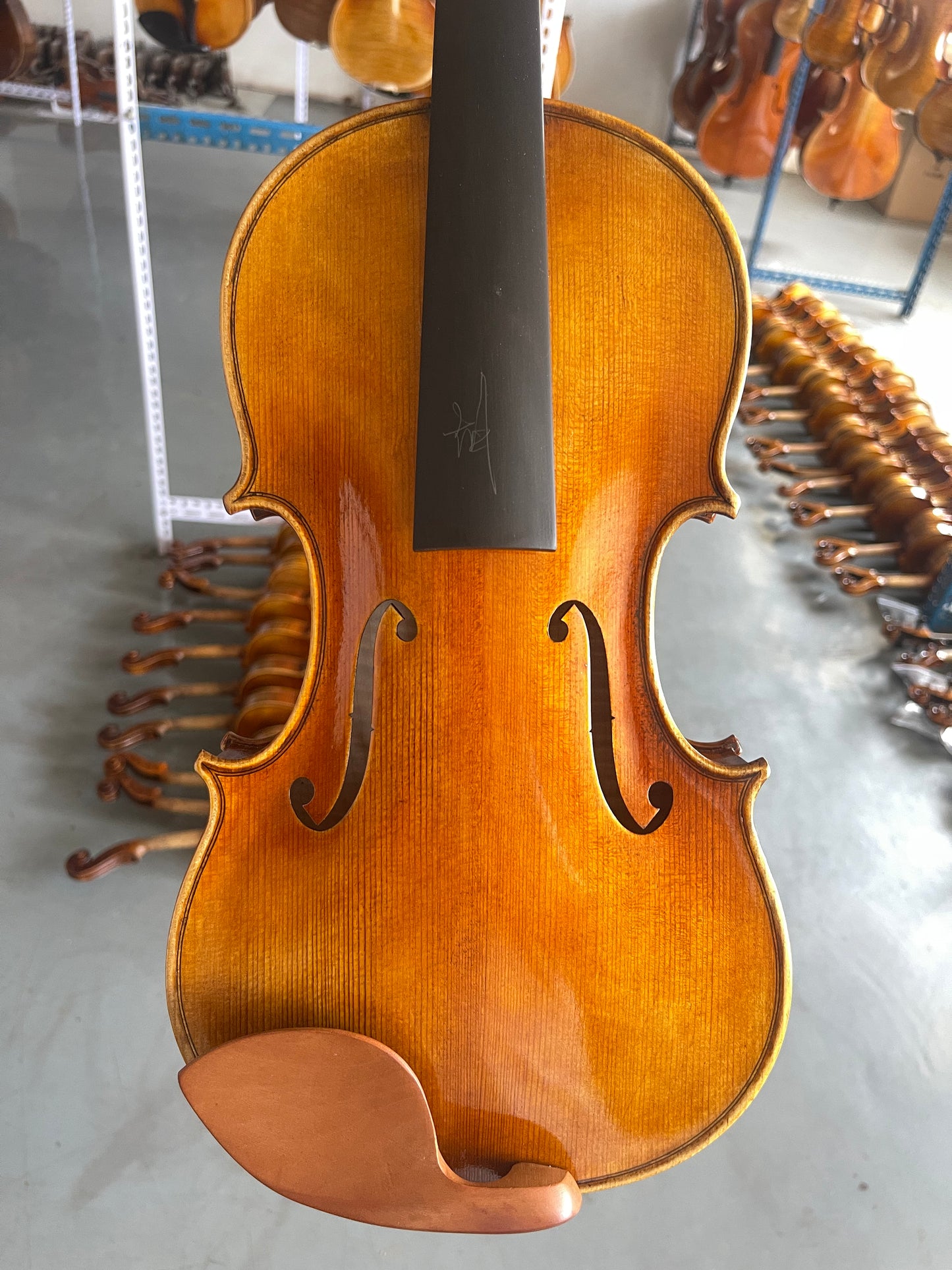 4/4 handmade violin fine italian spruce and Romania-SP-V-02