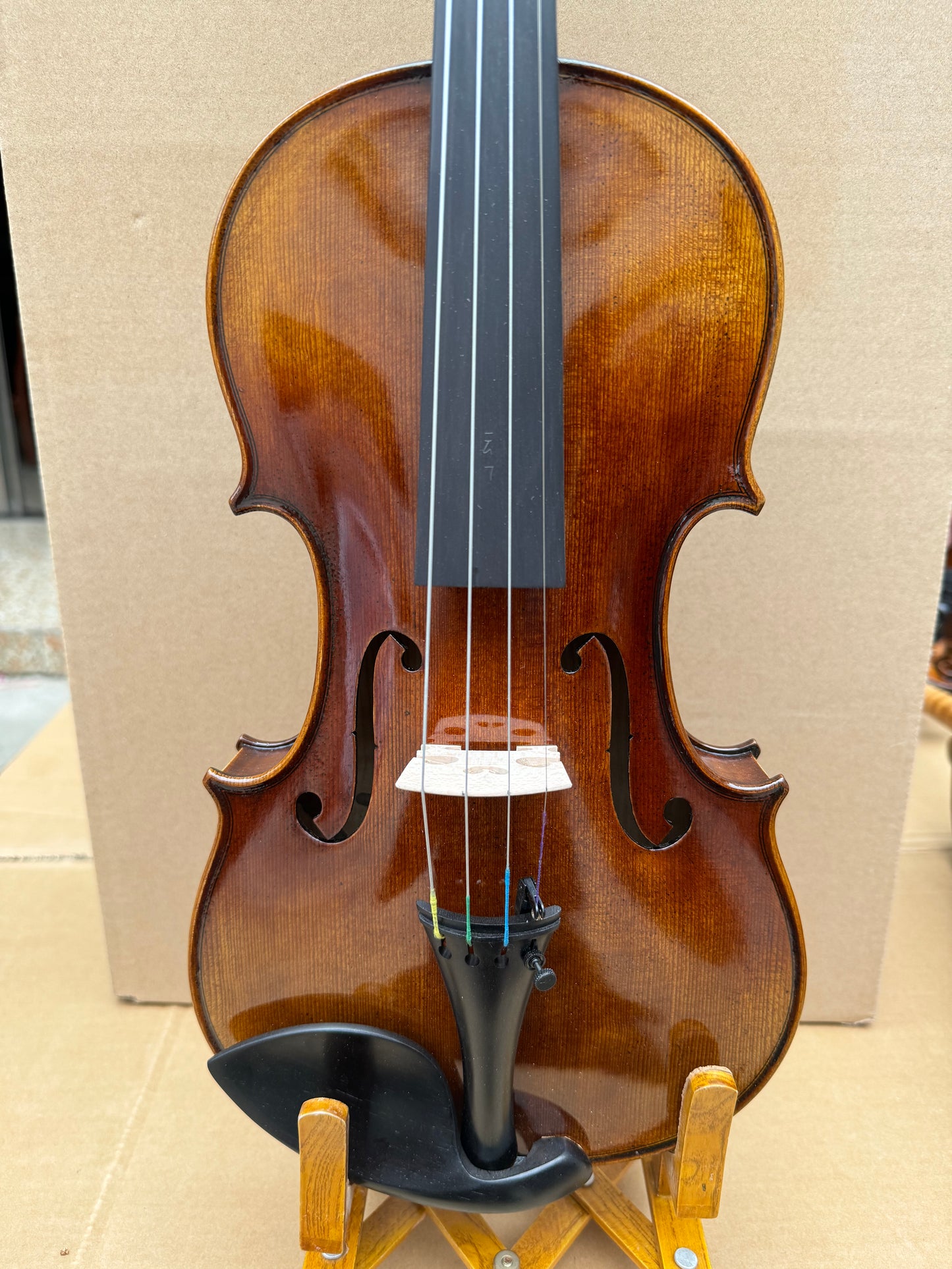 Surpass Musica 4/4 handmade violin quality spruce top maple back spirit varnish warm sound