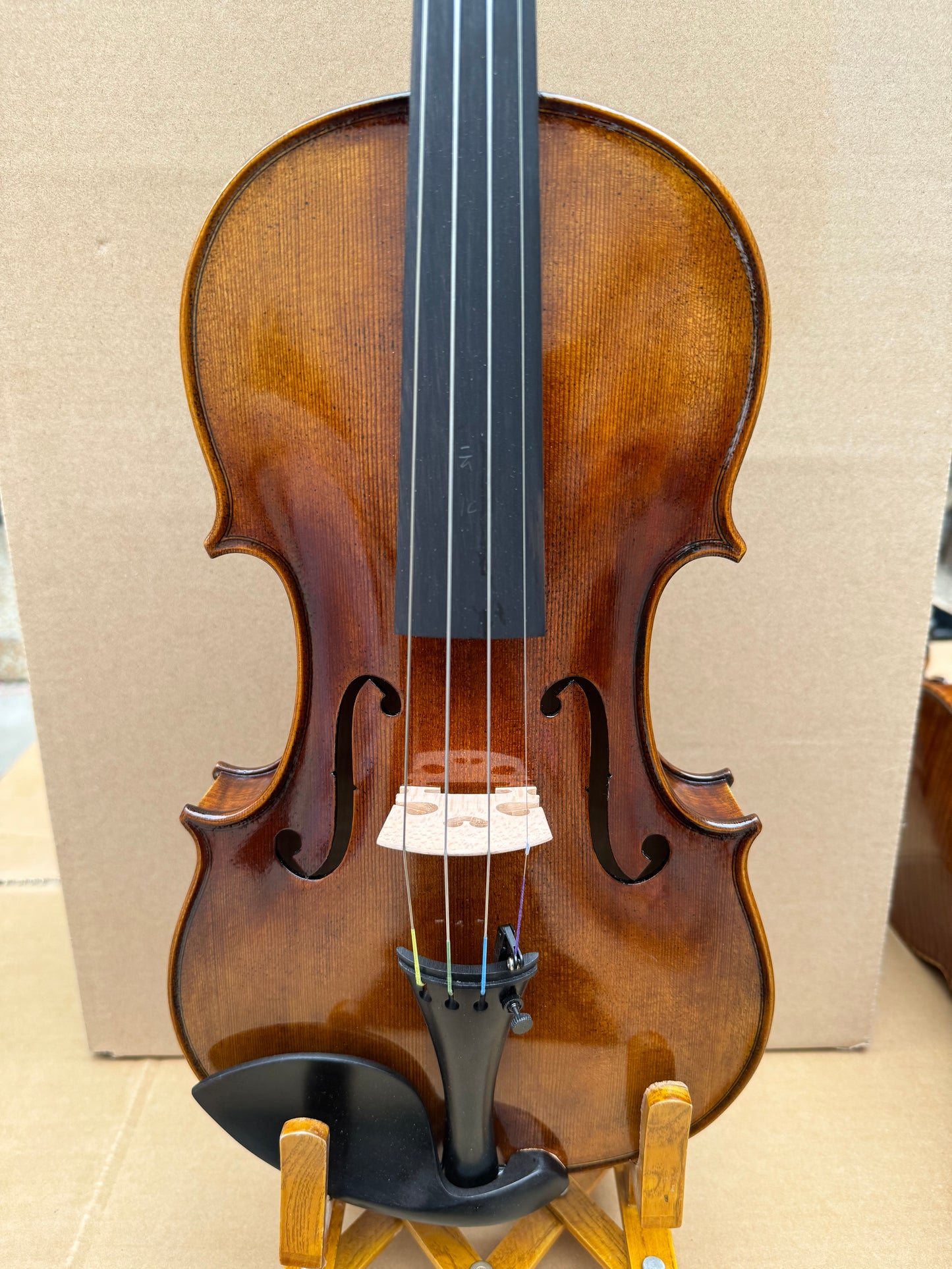 Surpass Musica 4/4 professional violin master carved Stradivarius model quality spruce maple