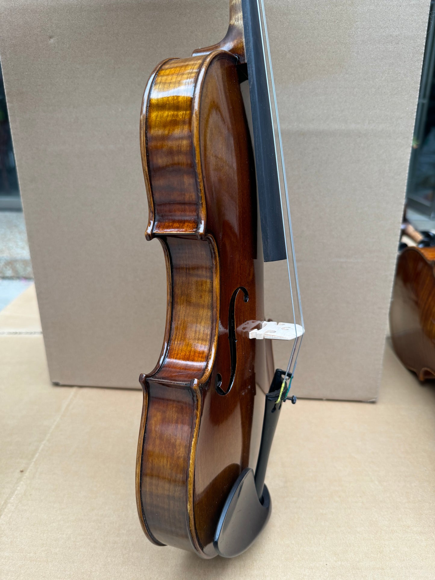 Surpass Musica 4/4 handmade violin quality spruce top maple back spirit varnish warm sound