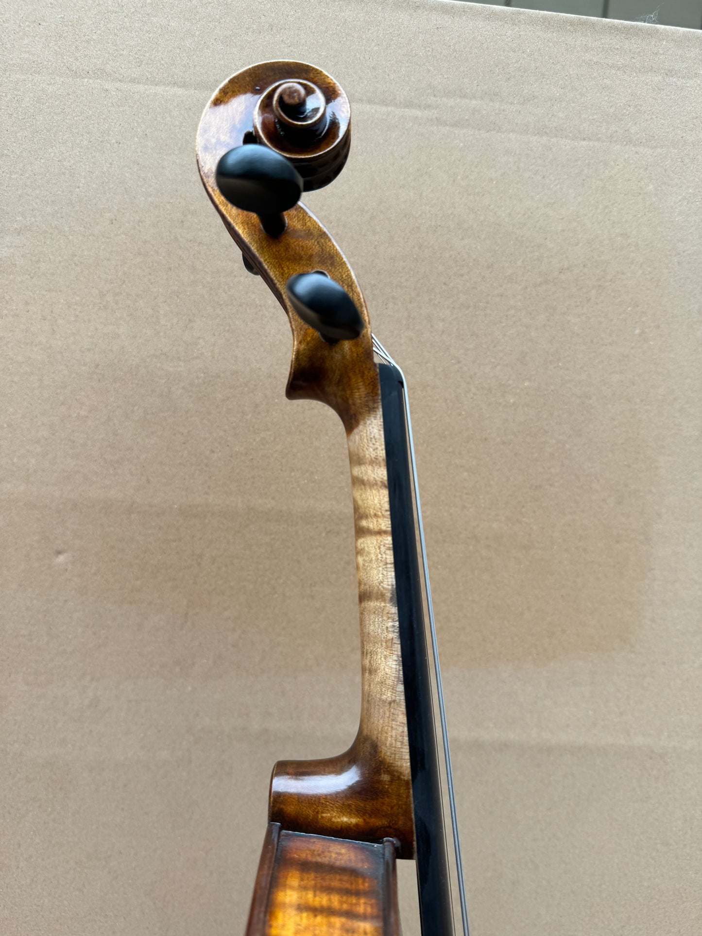 Surpass Musica 4/4 handmade violin solid spruce top maple back spirit varnish sweet sound master carved, ready to play
