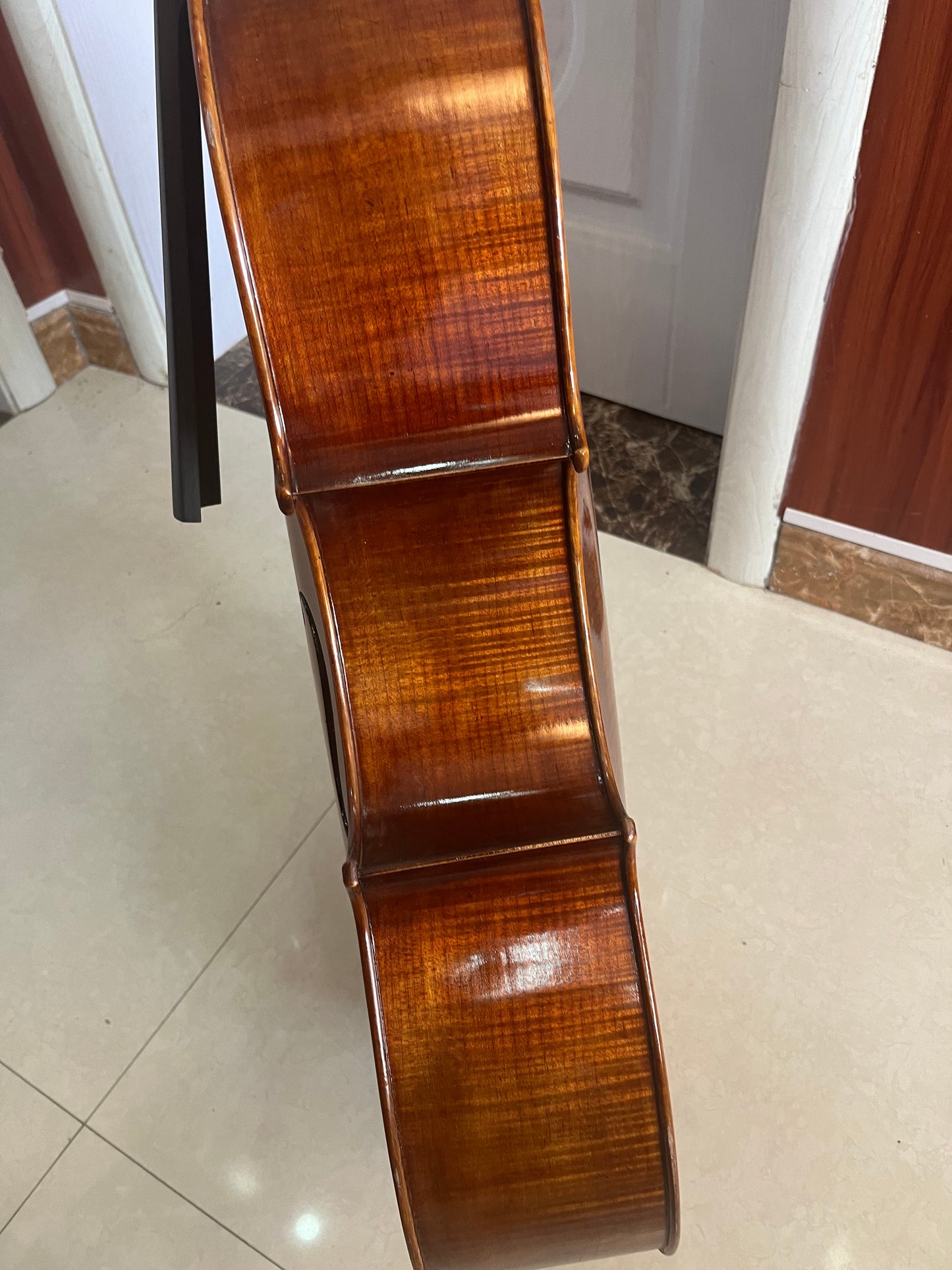 Good quality 4/4 handmade Cello,nice grain SP-C-01