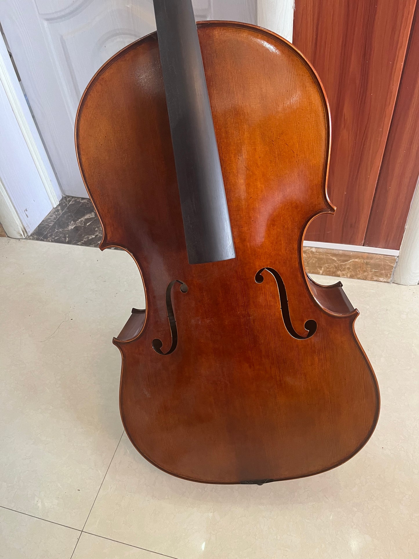 Good quality 4/4 handmade Cello,nice grain SP-C-01