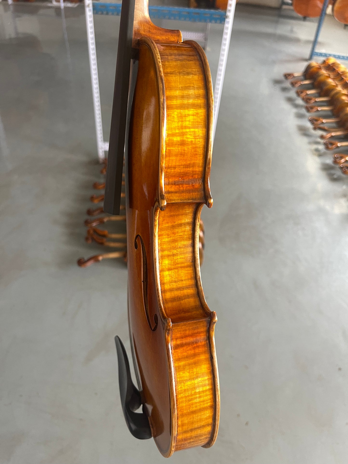 4/4 handmade violin fine italian spruce and Romania-SP-V-04