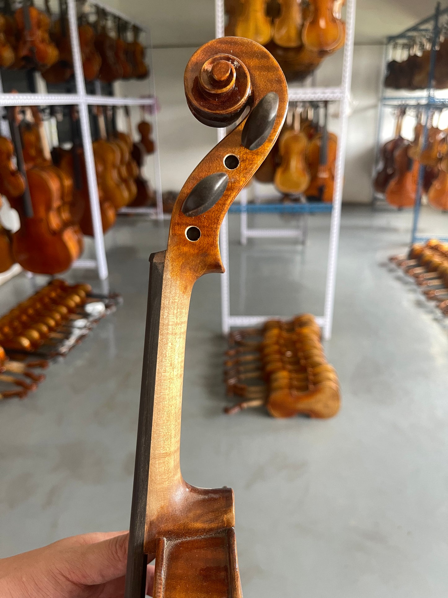 4/4 handmade violin fine Italian spruce and Romania-SP-V-20