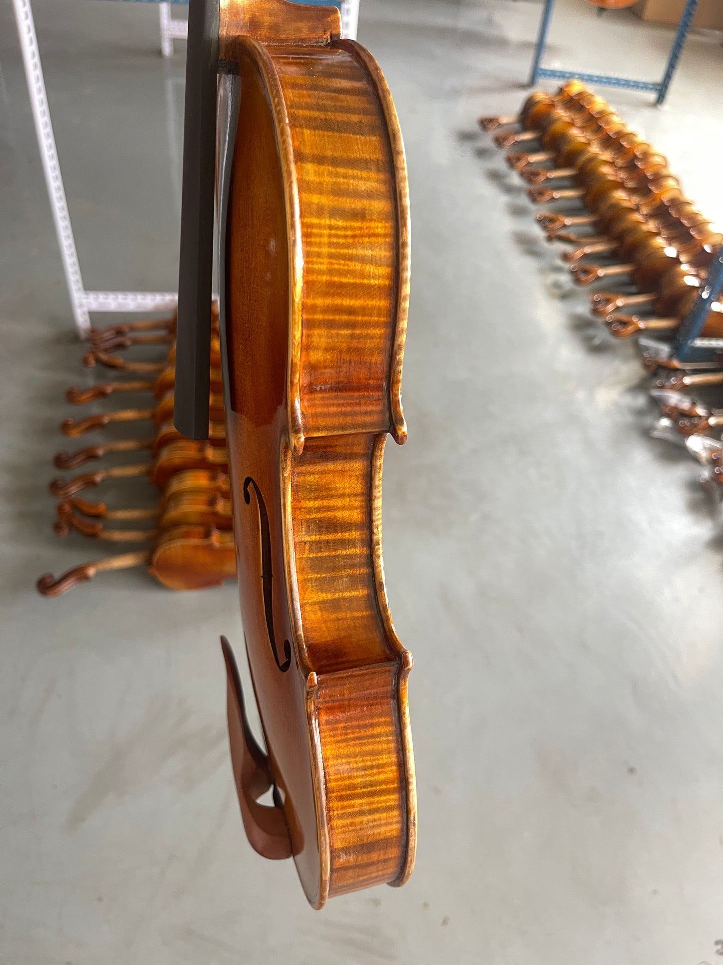 4/4 handmade violin fine italian spruce and Romania-SP-V-02