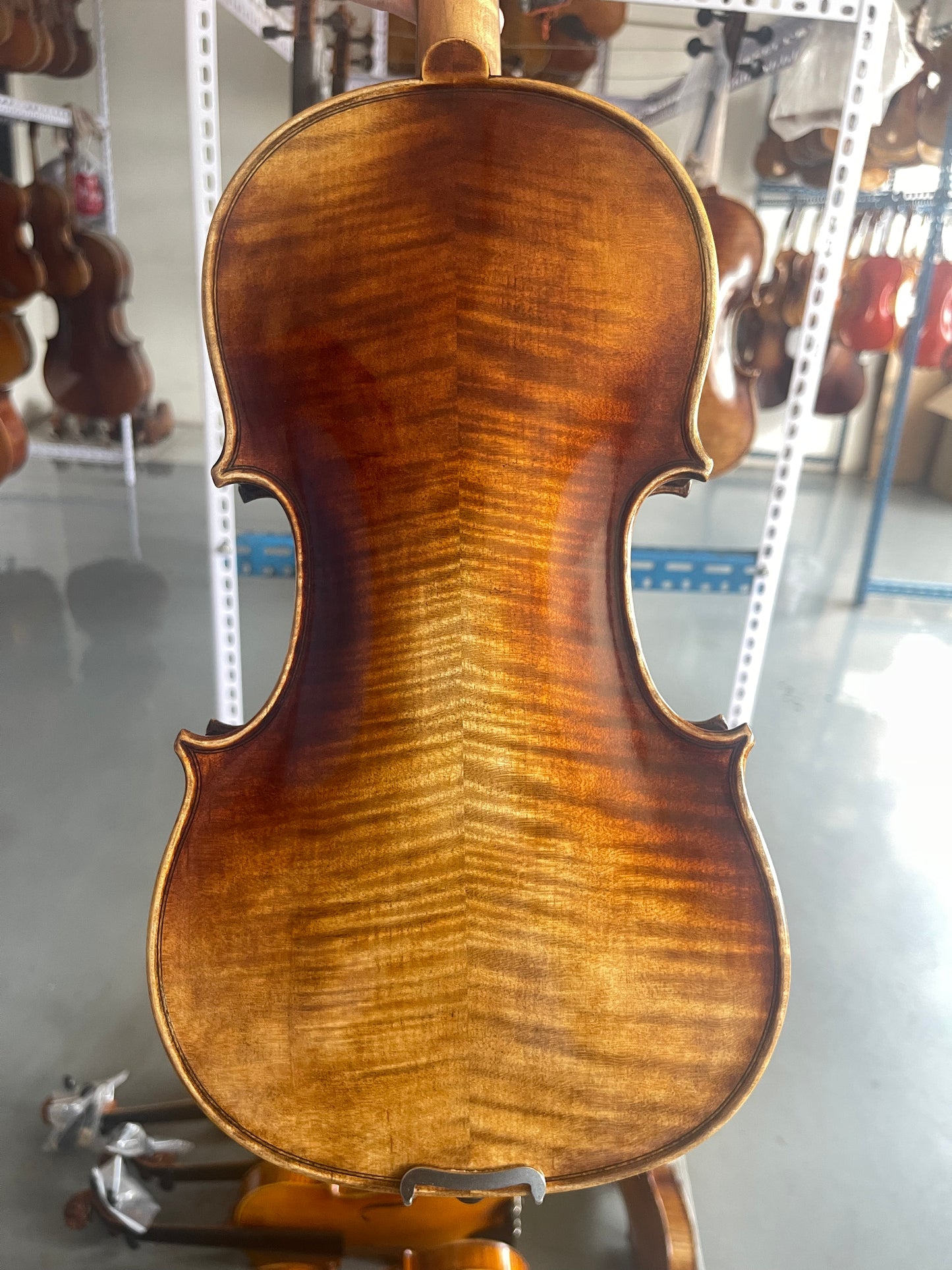 Professional 4/4 handmade violin spruce maple sweet sound ready to play ,strings,case,bridge are included