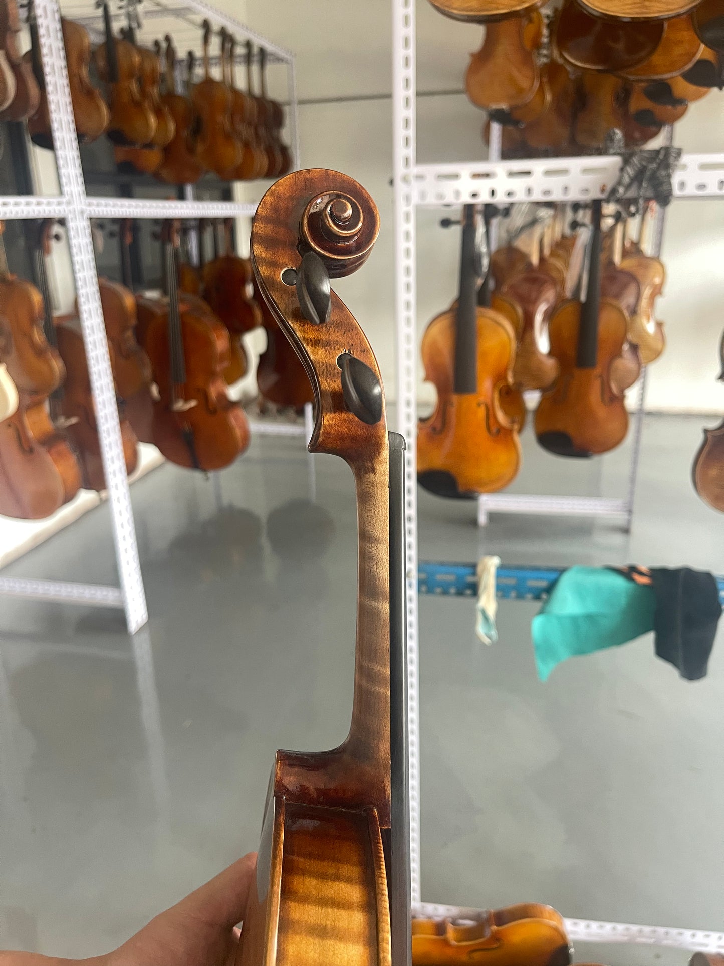 Professional 4/4 handmade violin spruce maple sweet sound ready to play ,strings,case,bridge are included