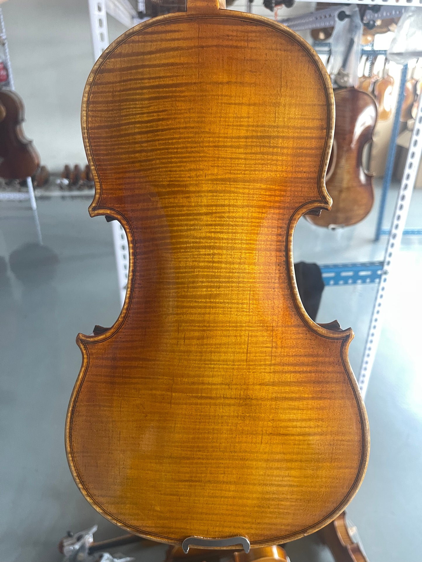 SurpassMusica 4/4 handmade violin aged spruce and maple sweet sound Stradivari model