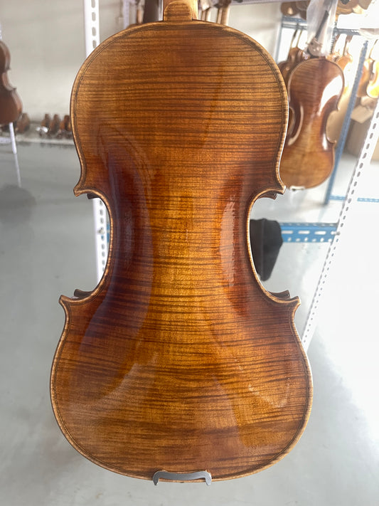 SurpassMusica professional 4/4 violin, solid spruce and maple sweet sound ,ready to play