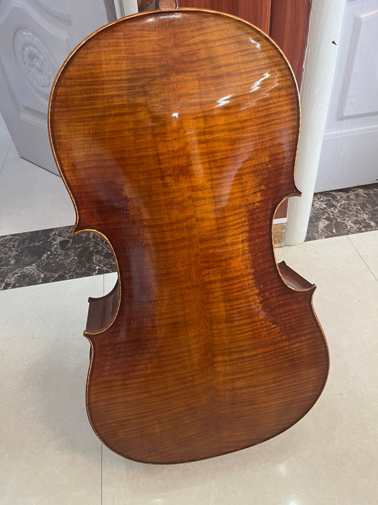 Good quality 4/4 handmade Cello,nice grain SP-C-03