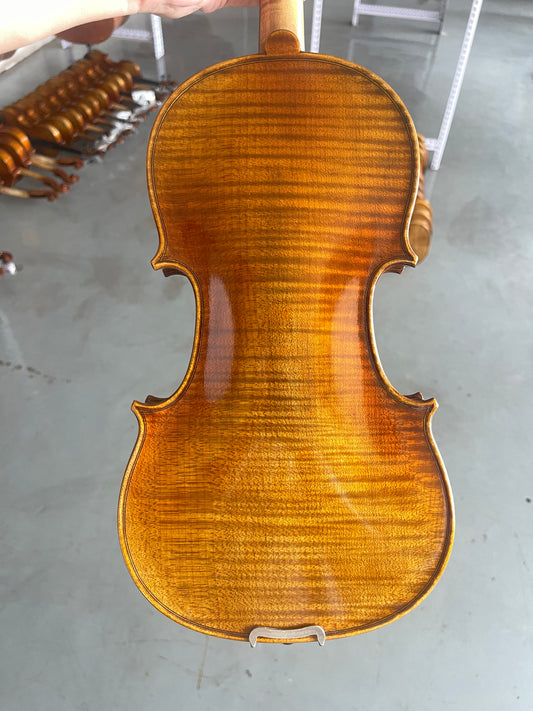 4/4 handmade violin  fine Italian spruce and Romania-SP-V-20