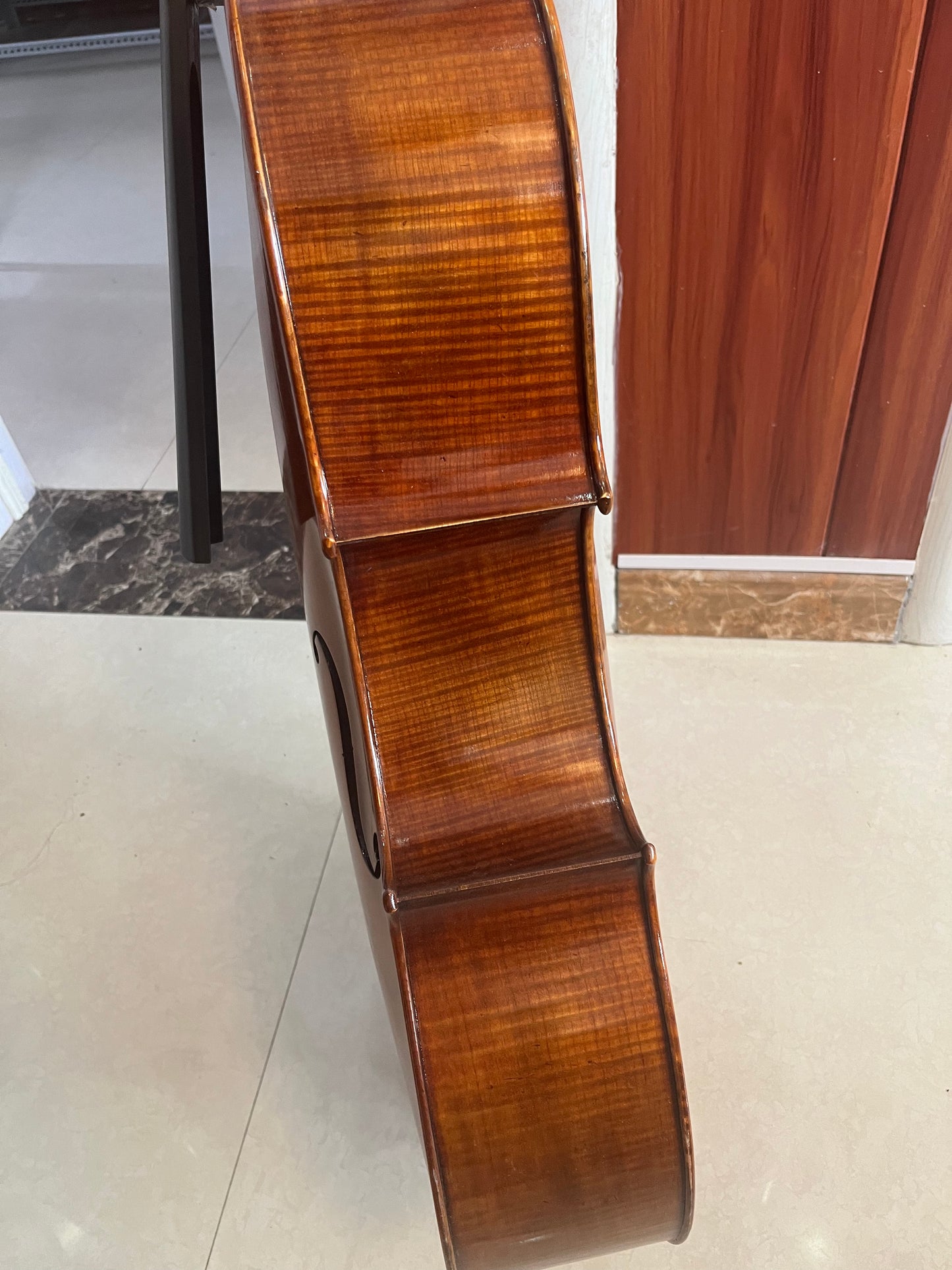 Good quality 4/4 handmade Cello,nice grain SP-C-03