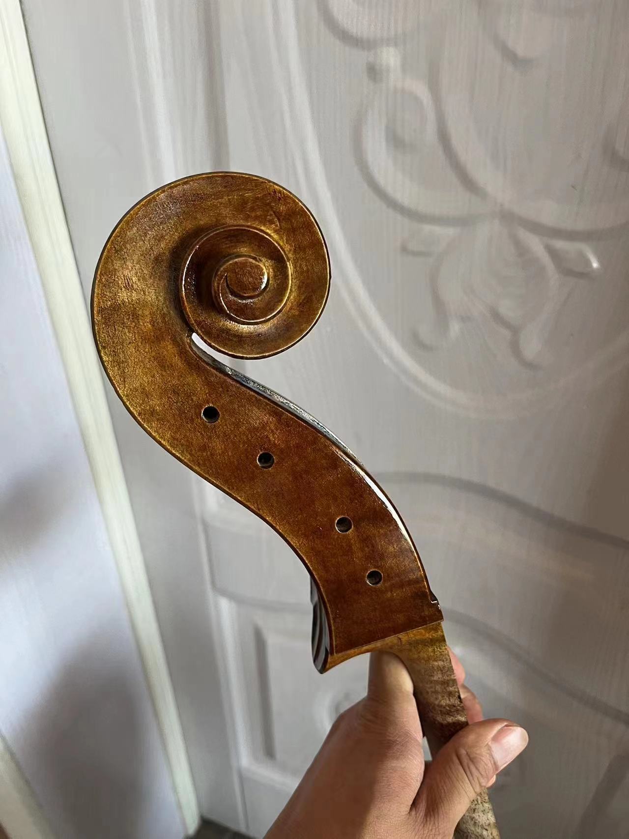 Good quality 4/4 handmade Cello,nice grain SP-C-02