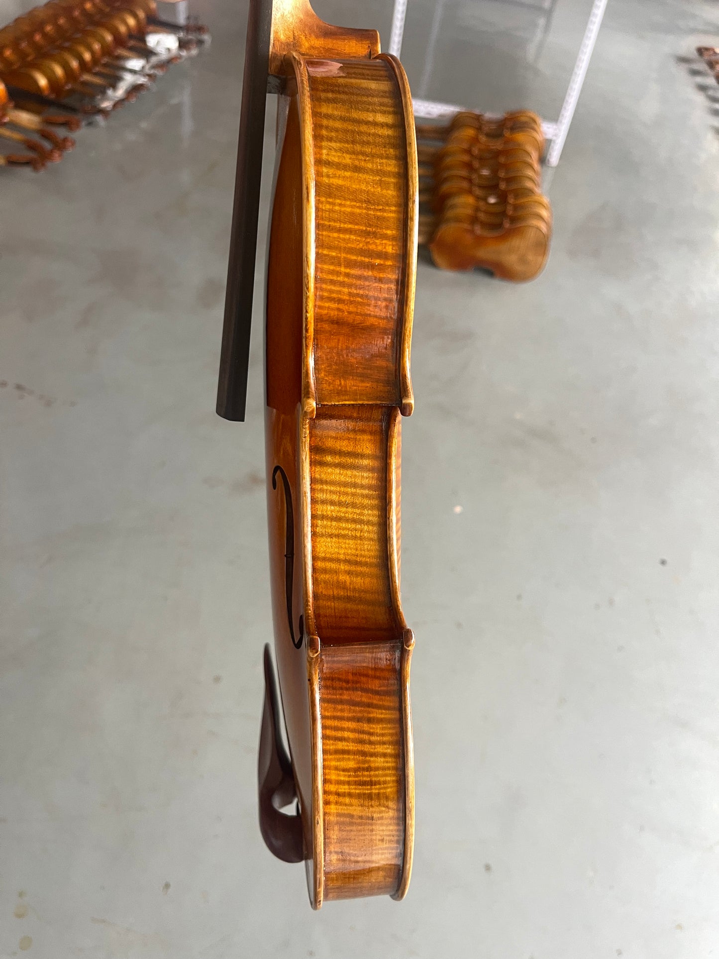 4/4 handmade violin  fine italian spruce and Romania-SP-V-14