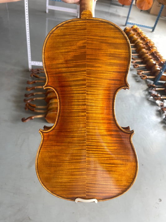 4/4 handmade violin  fine italian spruce and Romania-SP-V-04